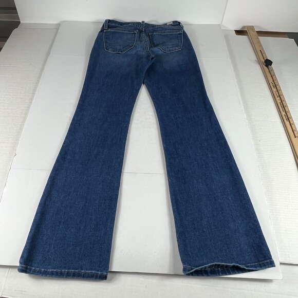 Letter To Juliet Jeans Womens 28x30* Bambino Boot Cut Mid Rise Blue Denim Tag 25 - Picture 10 of 16